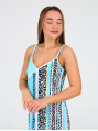 Сорочка женская С-24 Леопард бирюза - Фото № 5 Сорочка женская С-24 Леопард бирюза - Фото № 5